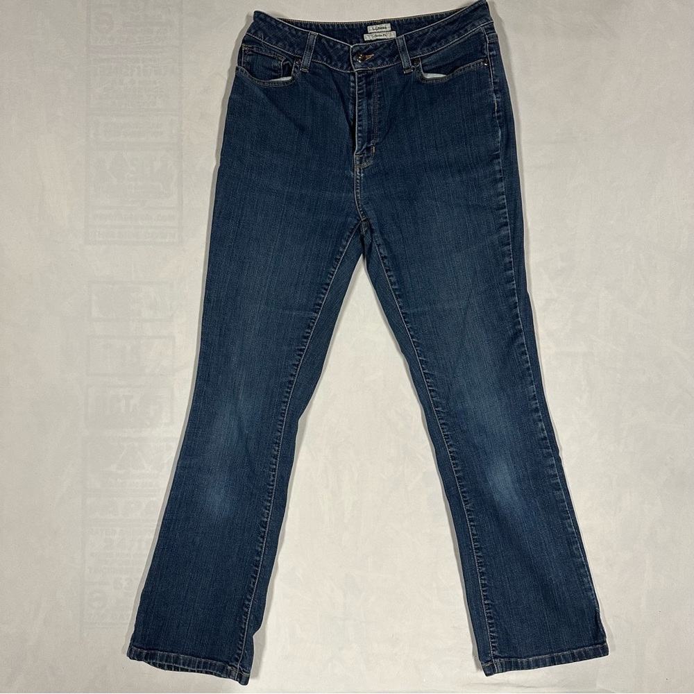 L.L. Bean Classic Fit High-Rise Bootcut Jeans - Womens Size 10 - EUC